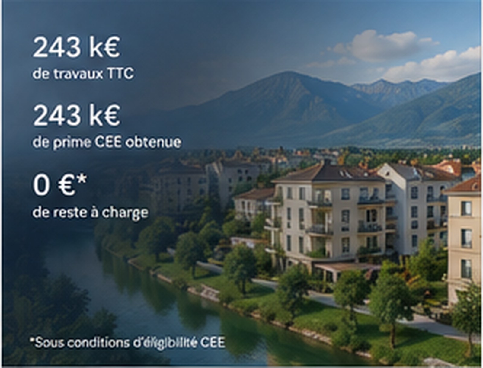 Exemple de copropriété accompagnée pour un projet de pompe à chaleur collective financé par les CEE